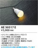 Koizumi ߾ LED AE50517EþʾLEDη¡ʰΡѤ䡡Ҹ -LIGHTING DEPOT-