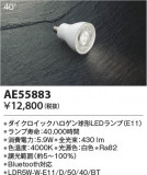 Koizumi ߾ LED AE55883þʾLEDη¡ʰΡѤ䡡Ҹ -LIGHTING DEPOT-