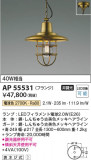 Koizumi ߾ LEDڥ AP55531þʾLEDη¡ʰΡѤ䡡Ҹ -LIGHTING DEPOT-
