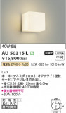 Koizumi ߾ LEDɱ֥饱å AU50315LþʾLEDη¡ʰΡѤ䡡Ҹ -LIGHTING DEPOT-