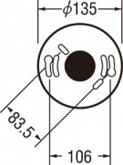ODELIC ǥå OP087190 OP087190 ڥȥ饤 Ǯ 95ܡ  ѥ֥å ڥȥ饤  Ǯ 100W