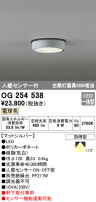 ODELIC ǥå ƥꥢ饤 OG254538