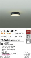 DAIKO ŵ LED DCL-42208Y