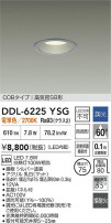 DAIKO ŵ LED饤 DDL-6225YSG