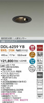DAIKO ŵ LEDʹ󥵡ե饤 DDL-6259YB