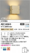 Koizumi ߾ LED֥饱å AB54063