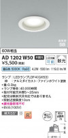 Koizumi ߾ LEDⵤ̩SB饤 AD1202W50