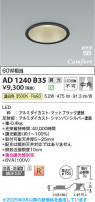 Koizumi ߾ LEDⵤ̩SB饤 AD1240B35