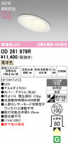 ODELIC ǥå ƥꥢ饤 OD261979R