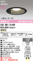 ODELIC ǥå ƥꥢ饤 OD361214R
