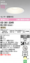 ODELIC ǥå ƥꥢ饤 OD361224R