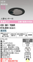 ODELIC ǥå ƥꥢ饤 OD361709R