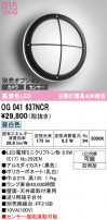 ODELIC ǥå ƥꥢ饤 OG041637NCR