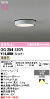 ODELIC ǥå ƥꥢ饤 OG254520R
