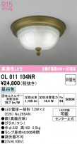 ODELIC ǥå 󥰥饤 OL011104NR