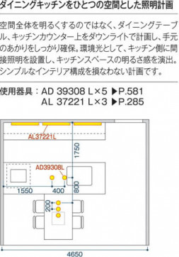 ߾ KOIZUMI LEDⵤ̩饤 AD39308L 