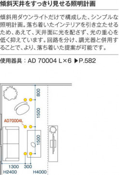 ߾ KOIZUMI LEDⵤ̩饤 AD70004L 