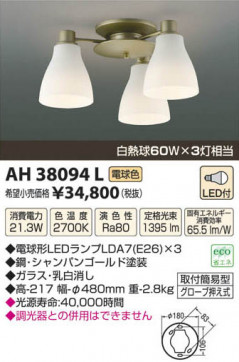 ߾ KOIZUMI LED AH38094L β