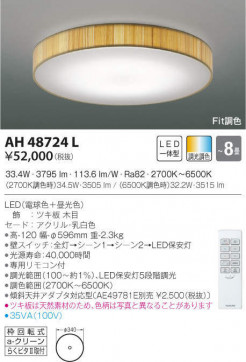 KOIZUMI ߾  AH48724L ̿1
