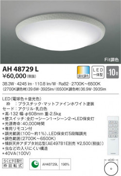 KOIZUMI ߾  AH48729L β
