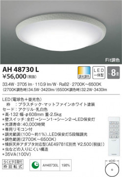 KOIZUMI ߾  AH48730L β