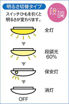 |DAIKO ŵ LED DCL-42129W