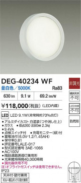 ���ʼ̿� | DAIKO ����ŵ� LED ����� DEG-40234WF | LED�������η�¡��ʰ����� �����Ҹ�