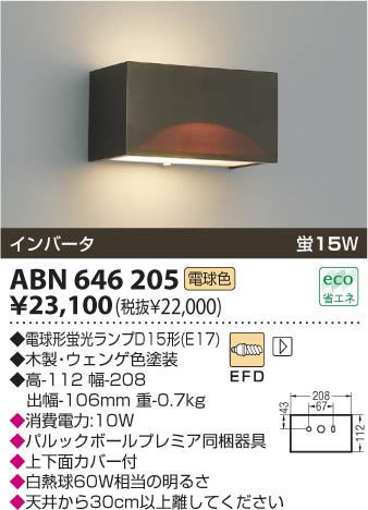 KOIZUMI ABN646205 ᥤ̿