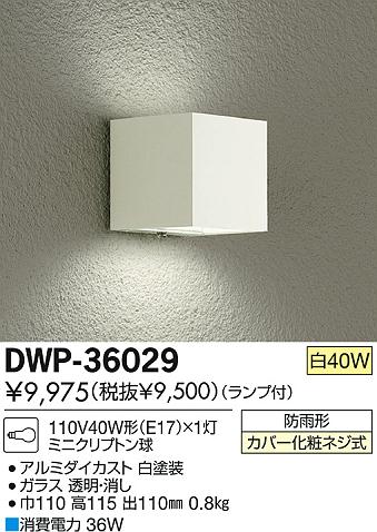 DAIKO ŵ ȥɥ饤 ֥饱å DWP-36029 ʼ̿