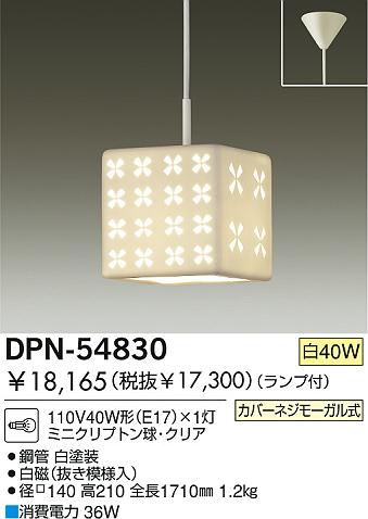 DAIKO DPN-54830 ᥤ̿