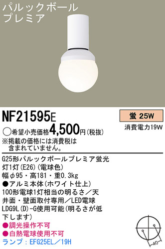 Panasonic 󥰥饤 NF21595E ᥤ̿
