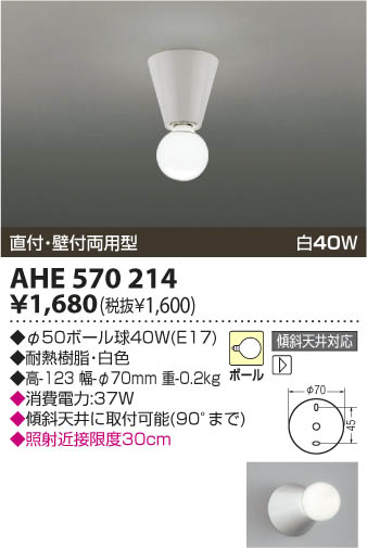 KOIZUMI AHE570214 ᥤ̿