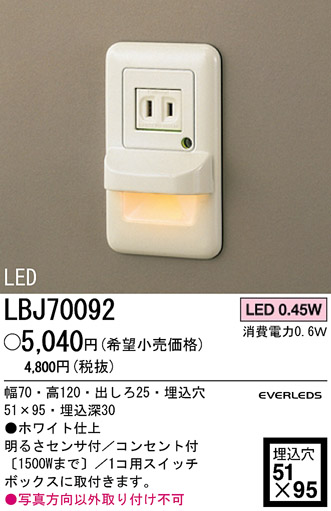 ѥʥ˥åŹ PANASONIC ֥饱å LBJ70092 Ϣ ֥饱å 351360