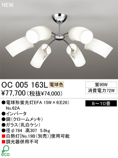 ǥꥢ ODELIC ǥå OC005163L