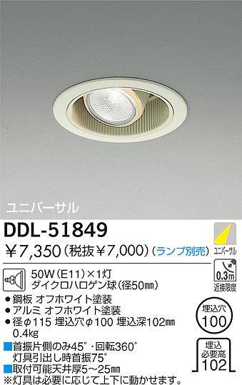 DAIKO  ŵ Ǯ˥С饤 饤ȡ֡ϥǮLED100 饤ȡ֡100ϥǮ 饤ȡǽ֡˥С󡤥ϥǮ100 DDL-51849