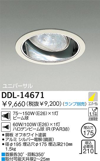 DAIKO  ŵ Ǯ˥С饤 饤ȡ֡ϥǮLED175 饤ȡ֡175ϥǮ 饤ȡǽ֡˥С󡤥ϥǮ175 DDL-14671