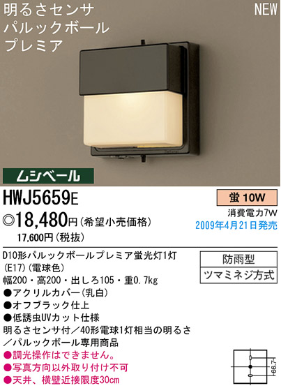 ѥʥ˥åŹ PANASONIC ƥꥢ饤 HWJ5659E Ϣ ƥꥢ饤 571580