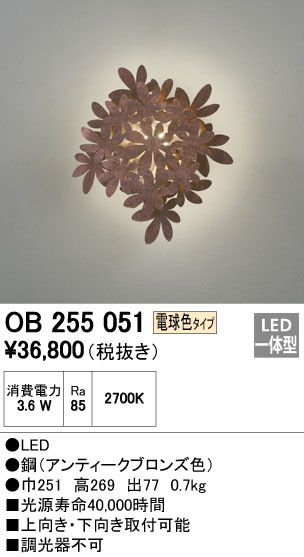 ODELIC ǥå ֥饱å OB255051 ᥤ̿