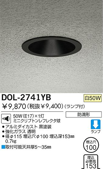 DAIKO  ŵ Ǯ饤 ȥɥ饤 DOL-2741YB
