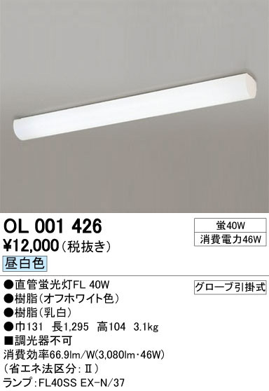 ODELIC ǥå 󥰥饤 OL001426 ñʲ