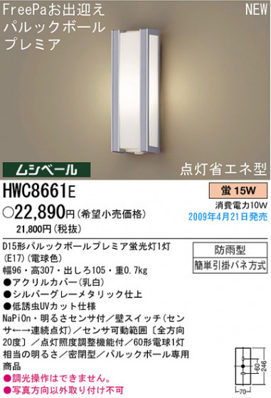 ѥʥ˥åŹ PANASONIC ƥꥢ饤 HWC8661E Ϣ ƥꥢ饤 551560