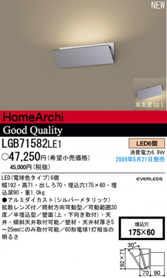 ѥʥ˥åŹ PANASONIC ֥饱å LGB71582LE1 Ϣ ֥饱å 321330
