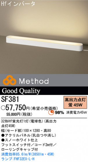 ѥʥ˥åŹ PANASONIC  SF381 Ϣ  361370