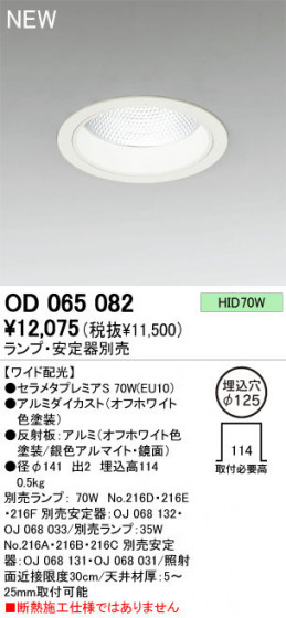ODELIC ǥå 饤 OD065082᥿ץߥS odelic od065082