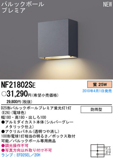 PANASONIC ѥʥ˥åŹ ֥饱å NF21802SE panasonic nf21802se