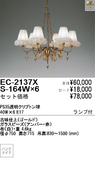 ƣ ENDO ǥꥢ EC2137X+S164W6