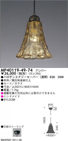 ޥå쥤 MAXRAY ڥ MP40119-49-74