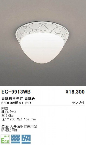 ƣ ENDO ȥɥ EG-9913WB