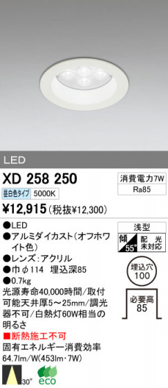 ODELIC XD258250 ᥤ̿