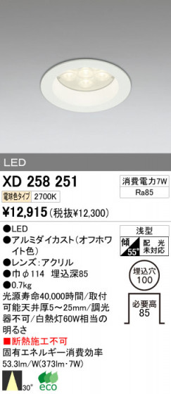 ODELIC XD258251 ᥤ̿